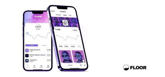 NFT投资组合跟踪平台Floor完成了800万美元的种子轮融资