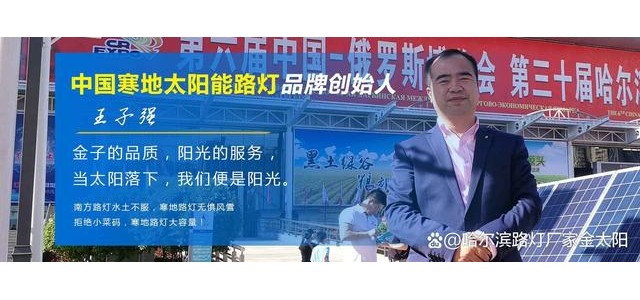 寒地太阳能路灯，金太阳光电寒地太阳能路灯品牌概念的创始人